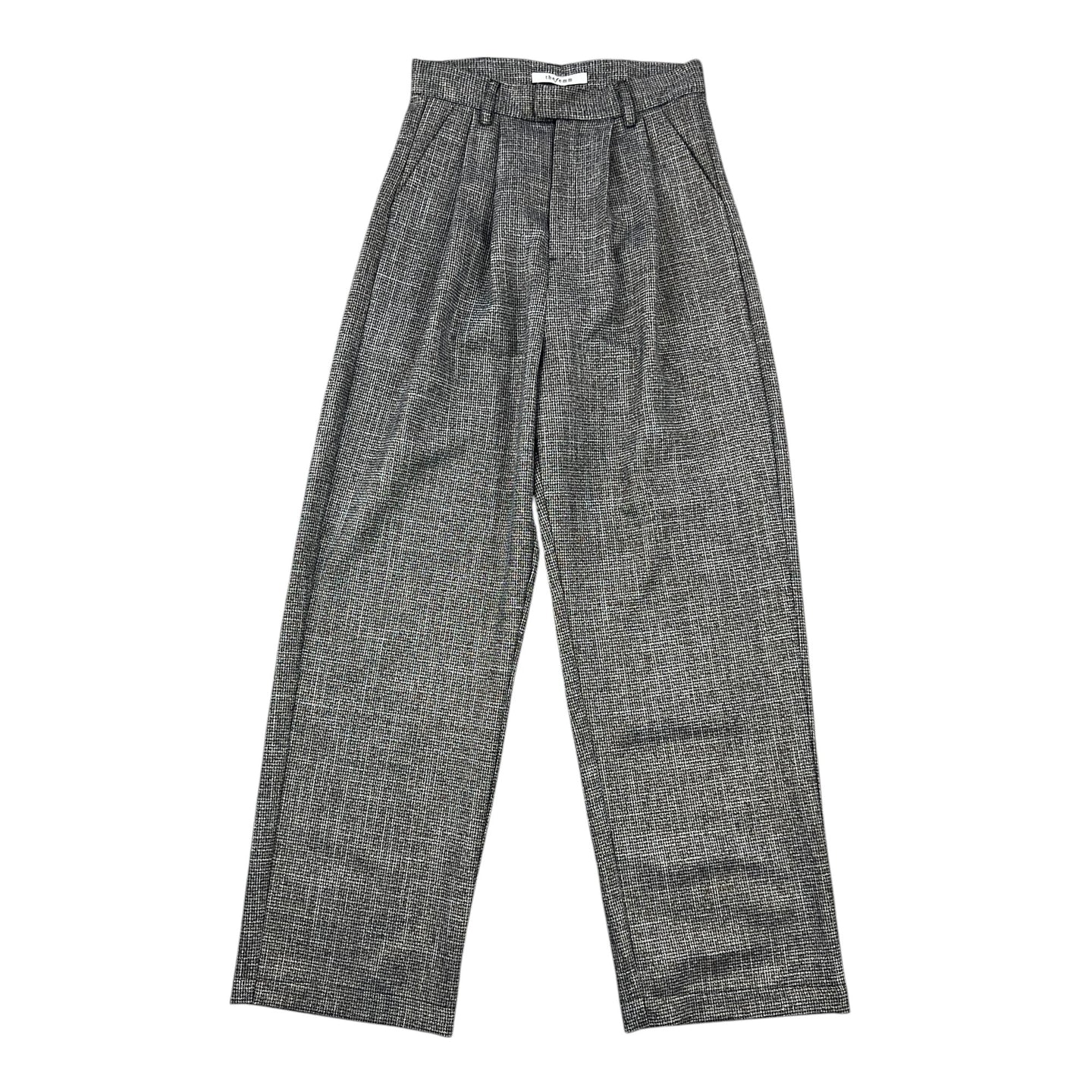 Front Pleat Wide Legs Trousers Size Small