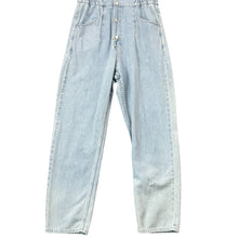 Load image into Gallery viewer, 100% Cotton Denim Short Sleeve Coveralls Size Medium

