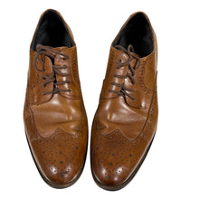 Load image into Gallery viewer, Stacy Adams Brown Leather Wingtip Oxford Shoes 9.5
