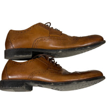 Load image into Gallery viewer, Stacy Adams Brown Leather Wingtip Oxford Shoes 9.5
