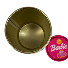 Load image into Gallery viewer, Barbie x Chupa Chups Tin Canister w Lid

