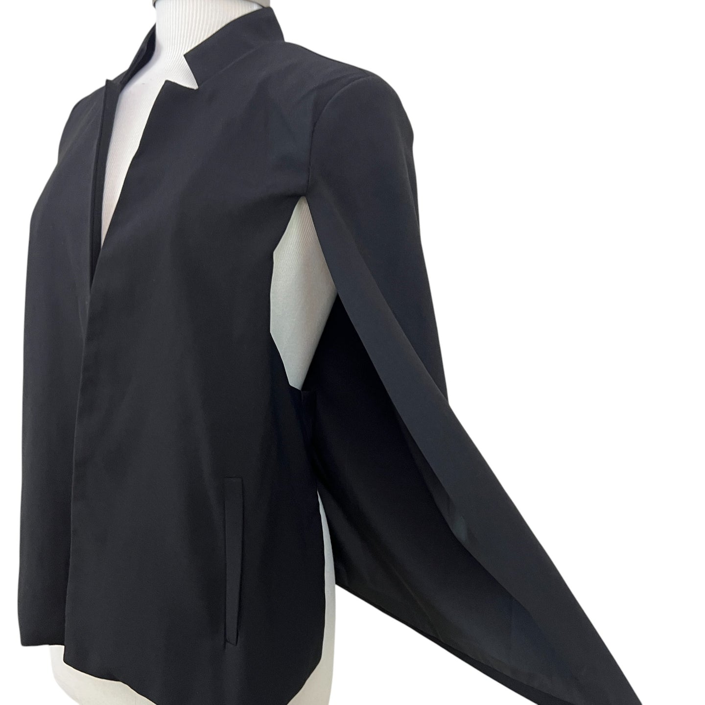 Black Cape Blazer Size Small