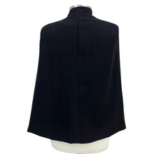 Load image into Gallery viewer, Black Cape Blazer Size Small
