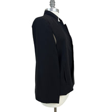 Load image into Gallery viewer, Black Cape Blazer Size Small
