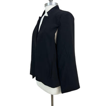 Load image into Gallery viewer, Black Cape Blazer Size Small
