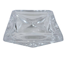 Load image into Gallery viewer, Vintage Heavy Square Glass Ashtray 4.5"
