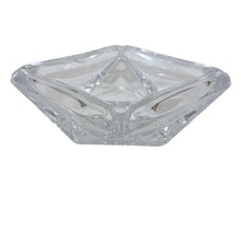 Load image into Gallery viewer, Vintage Heavy Square Glass Ashtray 4.5"
