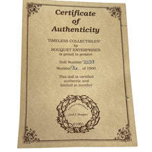 Load image into Gallery viewer, Vintage Limited Edition Mountain Man Santa with Certificate of Authenticity
