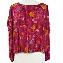 Load image into Gallery viewer, Free People Blouse Wildflower Honey Boho Top Size Small
