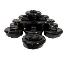 Load image into Gallery viewer, Vintage Japanese Black Lacquer Bowls w/ lids Set of 13
