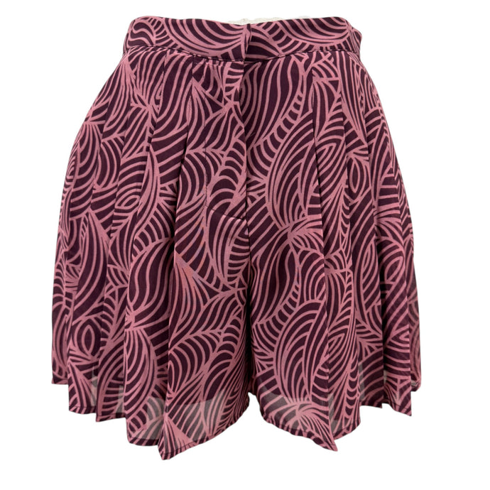 Michael Kors Muave Pleated Shorts Size 2