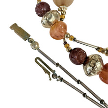Load image into Gallery viewer, Vintage 1970s Extra Long Station Opera Necklace 38"

