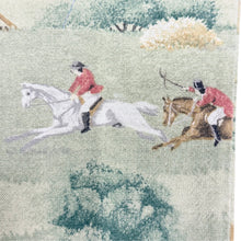 Load image into Gallery viewer, Vintage 90s Equestrian Fox Hunt Print Trousers Size 6 Made in USA
