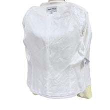 Load image into Gallery viewer, Albert Nipon Sequined Beaded Evening Jacket Size 6 Yellow White Floral Party Cocktail
