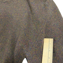 Load image into Gallery viewer, Vintage L.L. Bean Brown Wool V-Neck Sweater Size Large Made in Scotland
