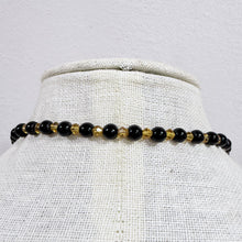Load image into Gallery viewer, Vintage Carnelian &amp; Black Onyx Statement Pendant Necklace
