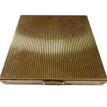 Load image into Gallery viewer, 1950s Two-Tone Geometric  Powder Compact
