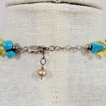 Load image into Gallery viewer, Vintage Artisan Multi-Gemstone Statement Necklace
