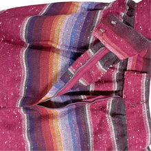 Load image into Gallery viewer, 1970s Woven Boho Maxi Folk Skirt Size Small
