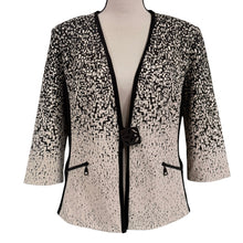 Load image into Gallery viewer, Joseph Ribkoff Abstract Geometric Blazer Jacket Size 14
