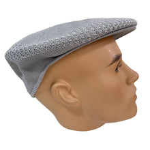 Load image into Gallery viewer, Gray Newsboy Cap One Size
