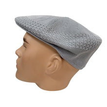 Load image into Gallery viewer, Gray Newsboy Cap One Size
