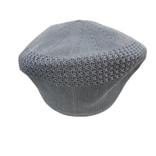 Load image into Gallery viewer, Gray Newsboy Cap One Size
