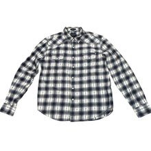Load image into Gallery viewer, Men&#39;s Lucky Brand Black Label Western Pearl Snap Long Sleeve Size Medium
