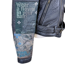 Load image into Gallery viewer, Y2K Custo Barcelona Who From Mars Embroidered Faux Leather Moto Jacket Size Medium

