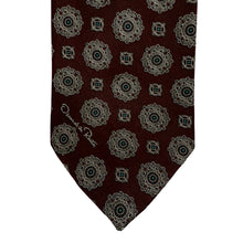 Load image into Gallery viewer, Oscar De La Renta Medallion Print  Necktie
