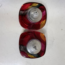 Load image into Gallery viewer, Vintage Red Geometric Stud Earrings
