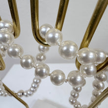 Load image into Gallery viewer, Vintage Hand-Knotted Simulated Pearl Strand Necklace 18"
