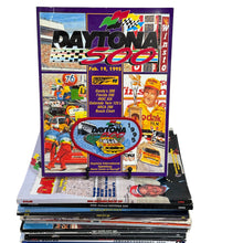 Load image into Gallery viewer, Vintage90s NASCAR Patches Daytona 500 Program Lot
