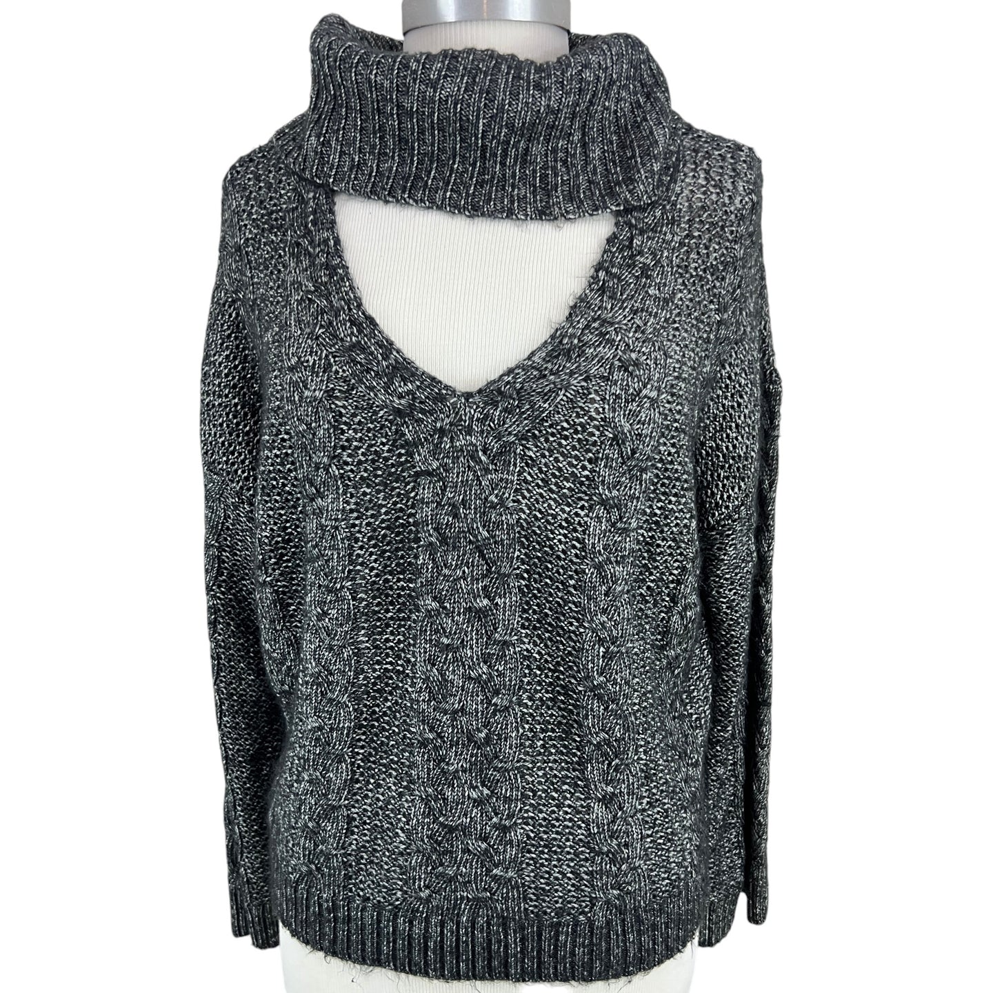 UO Cut Out Turtleneck Sweater Size Medium 