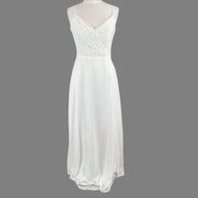 Load image into Gallery viewer, Lace Bodice A-line Wedding Dress Size 10
