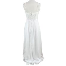 Load image into Gallery viewer, Lace Bodice A-line Wedding Dress Size 10
