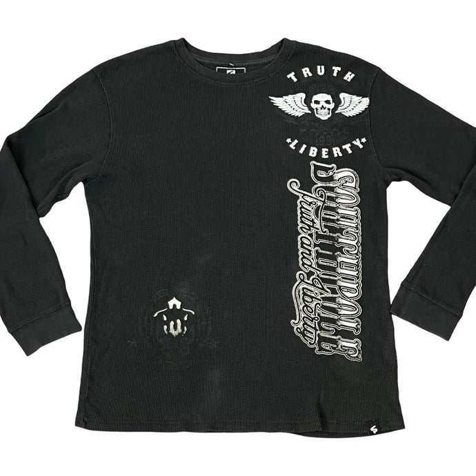 Y2K Southpole Truth Liberty Thermal Long Sleeve Shirt Size XXL