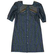 Load image into Gallery viewer, Marcia III Square Neck Puff Sleeves Lace Shift Dress
