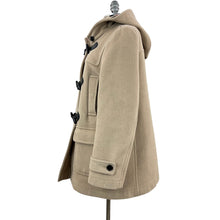 Load image into Gallery viewer, Burberry Hooded Wool Toggle Coat Size 14
