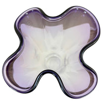 Load image into Gallery viewer, Lenox Purple Ombre Crystal Vase

