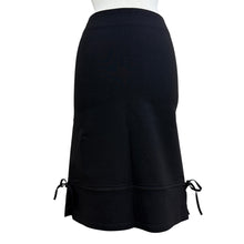Load image into Gallery viewer, VTG 90s Black Pencil Skirt w Bows Size Small

