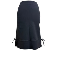 Load image into Gallery viewer, VTG 90s Black Pencil Skirt w Bows Size Small
