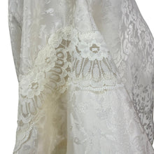 Load image into Gallery viewer, VTG Lucie Ann Satin &amp; Lace Robe Size Medium USA
