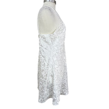 Load image into Gallery viewer, VTG White Satin &amp; Lace Nighty Size Large
