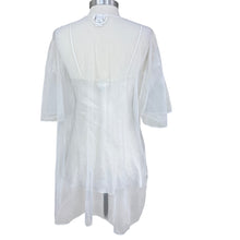 Load image into Gallery viewer, VTG White Lace Baby Doll Nighty Set Size Small
