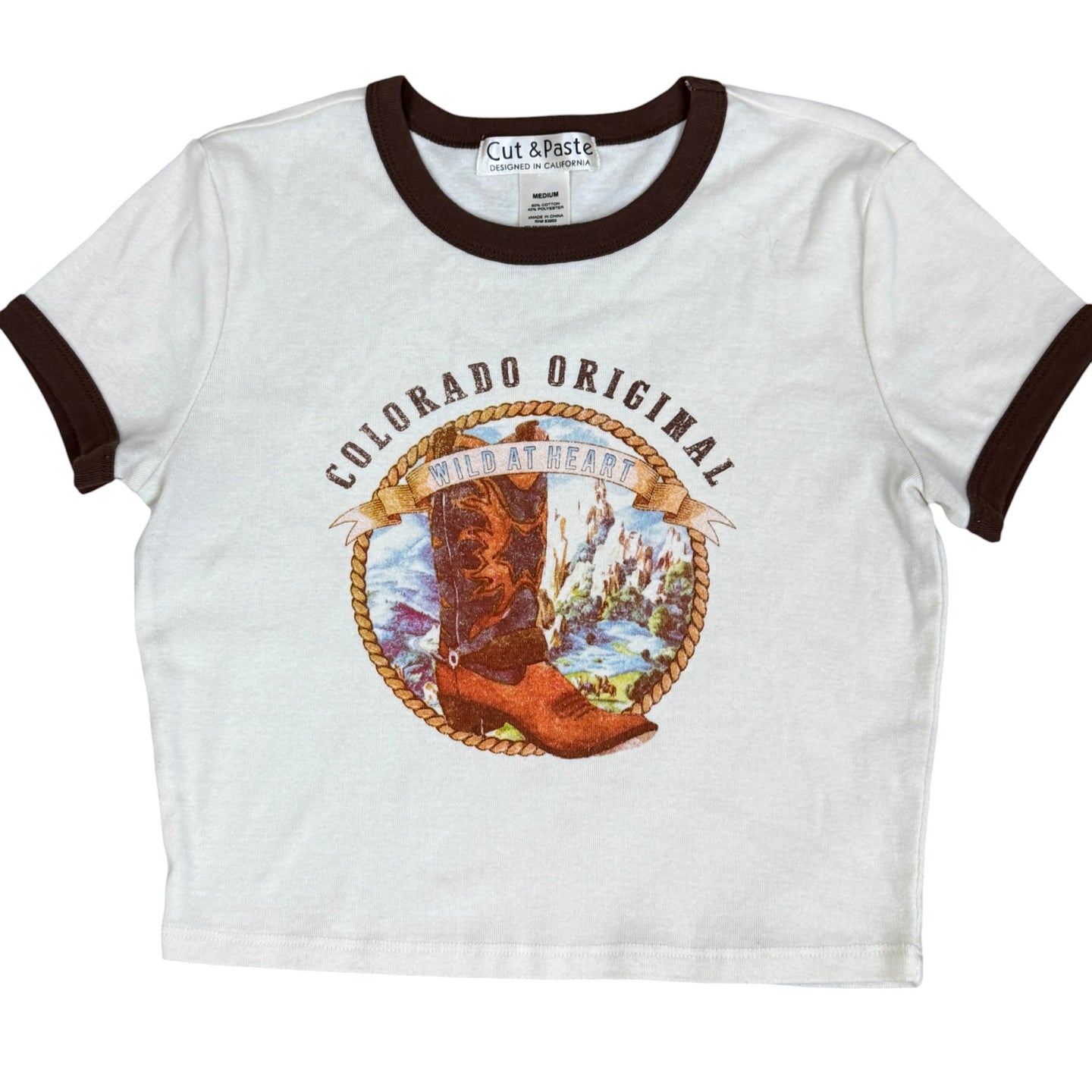 Cowgirl Baby Tee Size Medium
