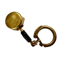 Load image into Gallery viewer, 60s 70s Copper Compass Keychain Made in France
