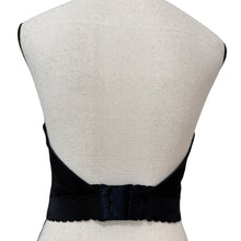 Load image into Gallery viewer, Vintage Fleur de Lace by Smoothie Black Lace Bustier 36Cc
