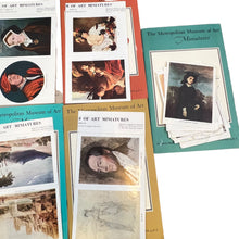 Load image into Gallery viewer, Vintage The Metropolitan Museum of Art Album of Miniatures Sets
