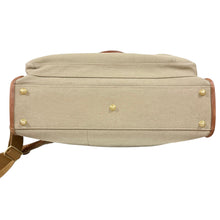 Load image into Gallery viewer, Vintage Ghurka No 17 The Satchel Canvas Leather Messenger Bag w Strap
